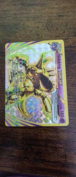 Nidoking BREAK 46/108 BREAK Rare Evolutions Pokemon Holo Near Mint - Image 1