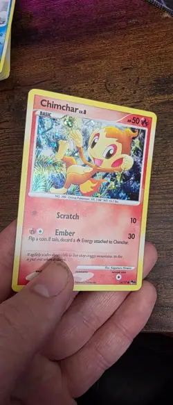 Chimchar 14/17 Common POP Series 6 Pokemon Holo Lightly Played - Image 1