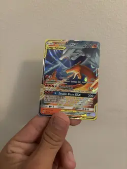 Pokemon Reshiram & Charizard GX Ultra Rare Holo 20/214 Unbroken Bonds 270 HP - Image 4
