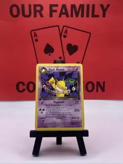 Dark Hypno 26/82 1st Edition Team Rocket Rare Pokemon Card Vintage HP - Image 1