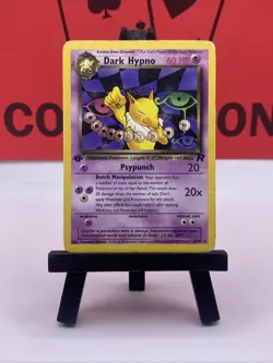 Dark Hypno 26/82 1st Edition Team Rocket Rare Pokemon Card Vintage HP - Image 2