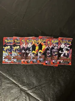 Pokemon Destined Rivals Single Booster Packs x9 - Image 3