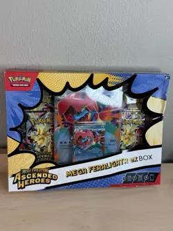 Pokemon TCG Mega Evolution Ascended Heroes Mega Feraligatr ex Box - Image 1