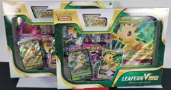 Pokemon TCG - SWSH: VSTAR Special Collection x4 [2x Glaceon + 2x Leafeon] (MCAP) - Image 2