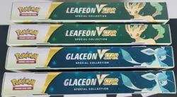 Pokemon TCG - SWSH: VSTAR Special Collection x4 [2x Glaceon + 2x Leafeon] (MCAP) - Image 3
