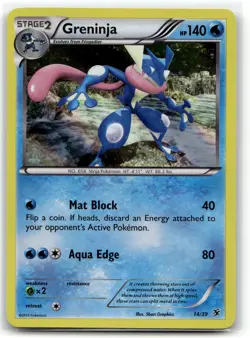 Greninja 14/39 Kalos Starter Set Pokemon Holo NM/M - Image 1