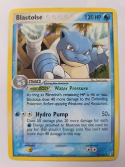 Pokemon - Blastoise #14/100 - Crystal Guardians - Rare - MP - Image 1