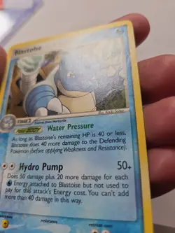 Pokemon - Blastoise #14/100 - Crystal Guardians - Rare - MP - Image 4