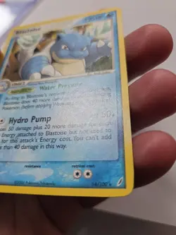 Pokemon - Blastoise #14/100 - Crystal Guardians - Rare - MP - Image 5