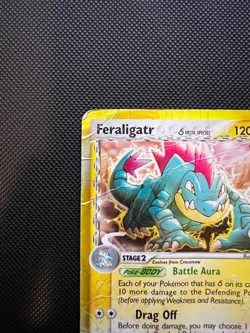 Feraligatr (Delta Species) 2/101 Pokemon Dragon Frontiers English Holo DMG - Image 4