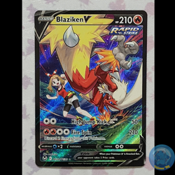 Blaziken V TG14/TG30 | Ultra Rare | Silver Tempest Trainer Gallery | NM English - Image 1