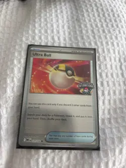 Pokemon STAFF Ultra Ball 131/132 EUIC Promo European International Championships - Image 1