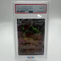 2021 Pokemon - Rayquaza VMAX 111/203 SWSH07: Evolving Skies - PSA 8 - Image 1