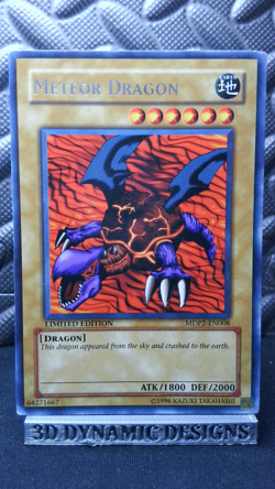 | Yugioh Meteor Dragon MDP2-EN008 Rare Mcdonalds Promo Series 2 PL 🔥 | - Image 1