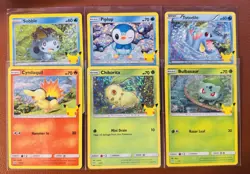2021 Pokemon TCG - 25th Anniversary Set - McDonald’s Holo Promos (6 Cards) Set - Image 2