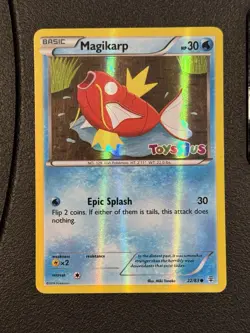 Pokemon TCG Magikarp Card 22/83 Toys R US Promo - Image 1