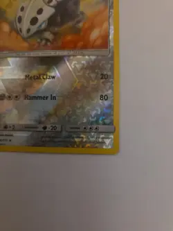LAIRON Pokemon Card Sun Moon Crimson Invasion Reverse Holo 66/111 common 2017 - Image 5