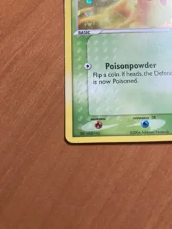 Pokemon Card Chikorita TCG Reverse Holo Card 55/101 EX Hidden Legends 2004 LP - Image 2