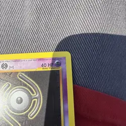 Pokemon TCG Unown H Rare Card Neo Destiny 1st Edition 28/105 Near Mint - Image 3
