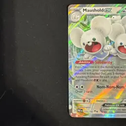 Maushold ex 155/182 Holo Shiny Pokemon TCG Card Paradox Rift 2023 NEAR MINT - Image 2
