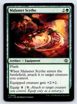 Malamet Scythe 200 Common The Lost Caverns of Ixalan Magic: The Gathering LP - Image 1