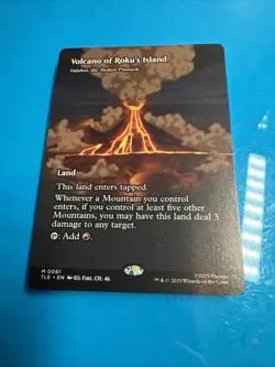 Volcano of Roku’s Island - Mtg: AVATAR- TLE - M 0061 - Image 2