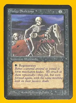 MTG DRUDGE SKELETONS Alpha (OldManMTG 013-590) - Image 1
