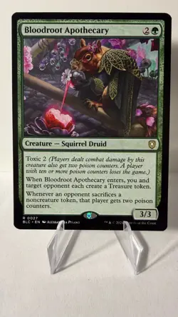 Bloodroot Apothecary R Commander: Bloomburrow 27 NM - Image 1