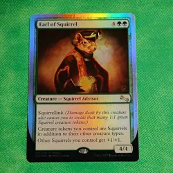 Earl of Squirrel ✨Foil LP/SP✨ Unstable Promo 🐿 Magic Gathering MTG #108/216 - Image 1