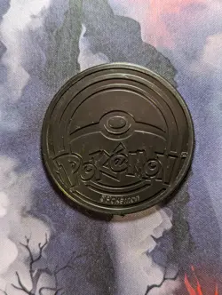 Crobat Purple Cracked Ice JUMBO Coin - Pokemon Card TCG - Image 2