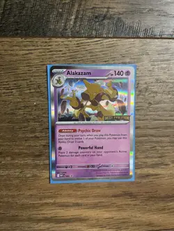 Pokemon Alakazam 003 Mega Evolution Pre-release Promo - Image 1