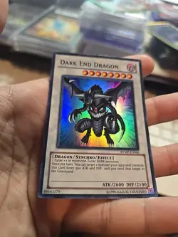 Yugioh Dark End Dragon RYMP-EN066 Super Rare NM Unl Ed - Image 3