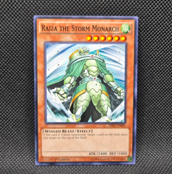 Yugioh Raiza the Storm Monarch (SR01-EN009) 1st Edition (NM/LP) - Image 1