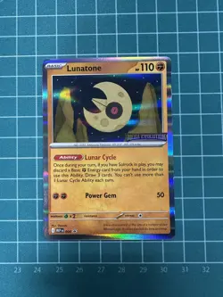Lunatone Mega Evolution Prerelease Promo 004 Pokemon TCG - Image 1