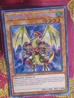 Armed Dragon, The Armored Dragon - HAC1-EN173 Secret Rare Limited Ed NM YUGIOH - Image 1