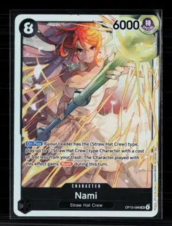 One Piece Nami Adventure on Kami's Island SR • OP15-086 Foil - Image 1