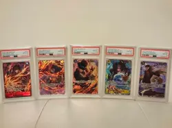 (AUS) 2025 One Piece TCG 3rd Anniversary Japanese PSA 10 Sequential Set - Image 1
