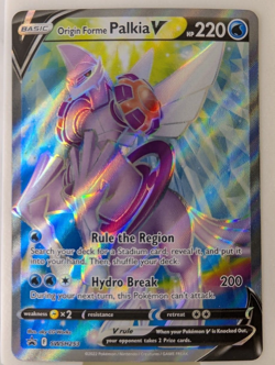 Pokemon Sword & Shield Promos Origin Forme Palkia V SWSH253 Holo Full Art NM - Image 1