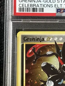 Pokemon TCG Greninja Star SWSH144 Sword & Shield Promo Celebrations PSA 9 MINT - Image 5