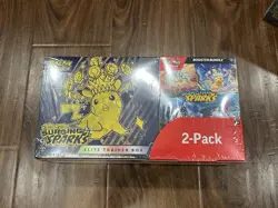 SEALED BRAND NEW - Pokemon Surging Sparks 2-Pack Trainer Box and Booster Bundle - Image 1