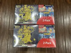 SEALED BRAND NEW - Pokemon Surging Sparks 2-Pack Trainer Box and Booster Bundle - Image 2
