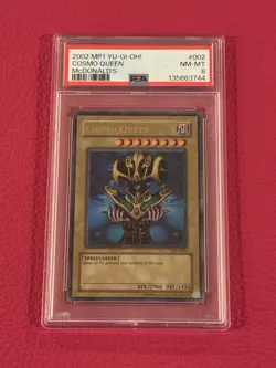2002 Yu-Gi-Oh! MP1 Cosmo Queen McDonald’s Promo PSA 8 NM-MT #002 - Image 1