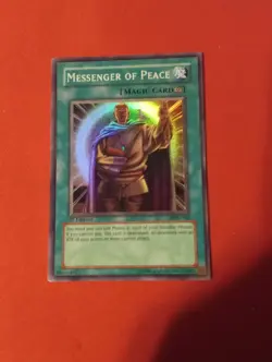 Yugioh Messenger of Peace MRL-102 Magic Ruler 1st Edition Light Played - Image 1