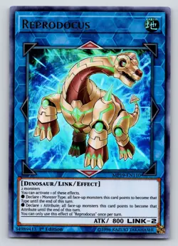 1996 Yu-Gi-Oh! TCG Effect Reprodocus Holo - Image 1