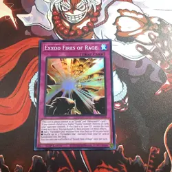 Exxod Fires of Rage - INFO-EN068 - Super Rare - 1st Edition Near Mint Yugioh Car - Image 1