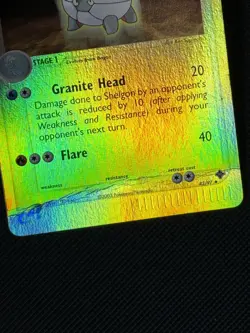 Shelgon 42/97 Reverse Holo EX Dragon Pokemon Card Vintage 2003 - Image 2