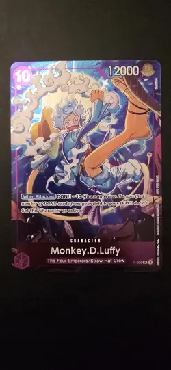 One Piece Card Game Monkey.D.Luffy P-099 EVENT PACK VOL 8. FOIL TCG - Image 1