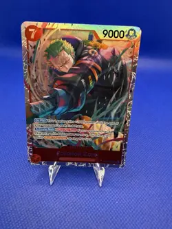 Bandai One Piece Card Game Roronoa Zoro EB04-007 EB04 Full Art Foil 9000 - Image 1