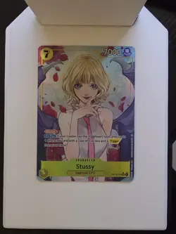 Bandai One Piece Card Game Stussy OP13-110 Alt Art NM - Image 1