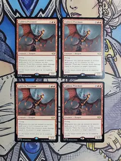 4x Caldera Pyremaw - NM/M TDC MTG Magic - Image 1